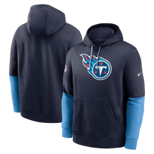 Tennessee Titans - 2024 Sideline Club Pullover Navy NFL Sweatshirt