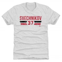 Carolina Hurricanes - Andrei Svechnikov Font White NHL T-Shirt