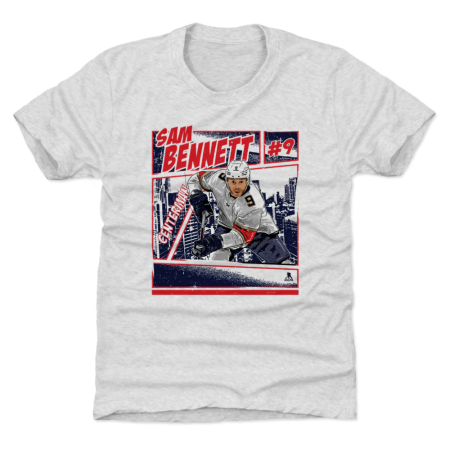 Florida Panthers Youth - Sam Bennett Comic White NHL T-Shirt