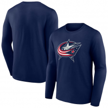 Columbus Blue Jackets - Primary Logo NHL Long Sleeve T-Shirt