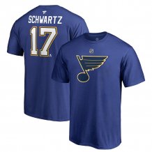 St. Louis Blues - Jaden Schwartz Stack NHL T-Shirt