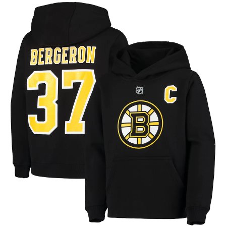 Boston Bruins Detská - Patrice Bergeron NHL Mikina s kapucňou