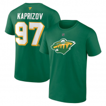 Minnesota Wild - Kirill Kaprizov Stack Green NHL T-shirt