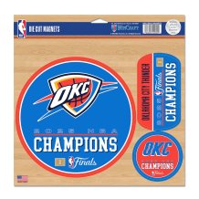 Oklahoma City Thunder - 2025 Champions NBA Nálepky Set