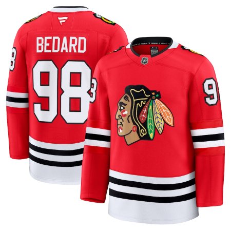 Chicago Blackhawks - Connor Bedard Home Premium NHL Jersey