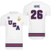 USA - 2026 Gold Medal Hockey Koszulka/Własne imię i numer - biała