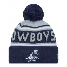 Dallas Cowboys - Main Cuffed Pom Throwback NFL Knit hat
