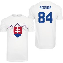 Slowakei - Pavol Regenda 2026 Hockey T-Shirt - Weiß