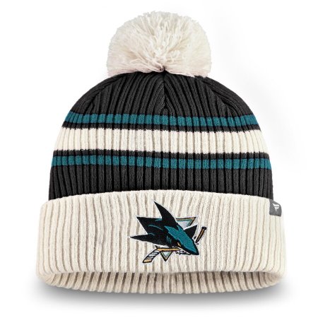 San Jose Sharks - True Classic Pom NHL Knit Hat