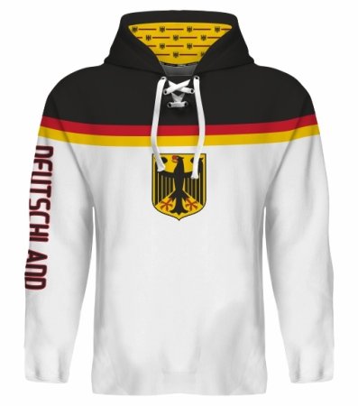 Nemecko Detská - Softshell Svetlá Fan Mikina s kapucňou