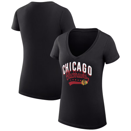 Chicago Blackhawks Damskie - Filigree Logo NHL T-Shirt