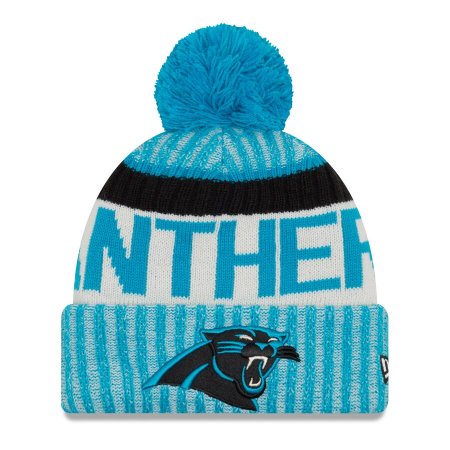 Carolina Panthers Detská - Sideline Official Sport NFL Knit Zimná čiapka