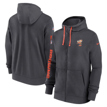 Cleveland Browns - 2024 Nike Sideline Club Full-zip NFL Sweatshirt