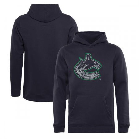 Vancouver Canucks Youth - Static Logo NHL Hoodie