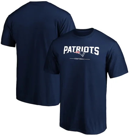 New England Patriots - Team Lockup Navy NFL Koszulka