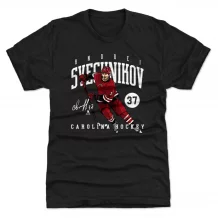 Carolina Hurricanes - Andrei Svechnikov Game Black NHL T-Shirt