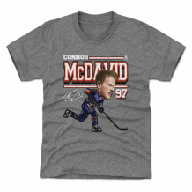 Edmonton Oilers Dziecięca - Connor McDavid Cartoon NHL Koszułka