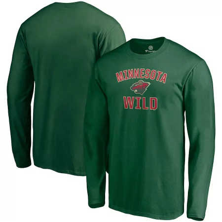 Minnesota Wild - Victory Arch Green NHL Long Sleeve T-Shirt