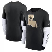 New Orleans Saints - Slub Fashion NFL Long Sleeve T-Shirt