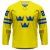 Švédsko - 2022 Hokejový Replica Fan Dres Žltý/Vlastné meno a číslo
