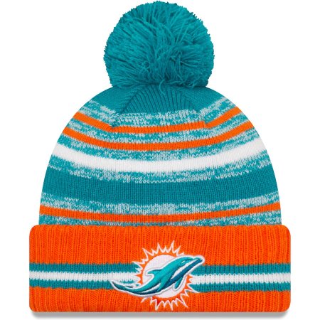 Miami Dolphins - 2021 Sideline Home NFL zimná čiapka