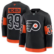 Philadelphia Flyers - Matvei Michkov Alternate Premium NHL Jersey-