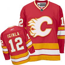 Calgary Flames - Jarome Iginla Third NHL Jersey