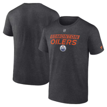 Edmonton Oilers - 2024 Authentic Pro Core Gray NHL T-shirt