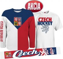 Tschechische Republik - Trikot + T-shirt + Schal Fan Set
