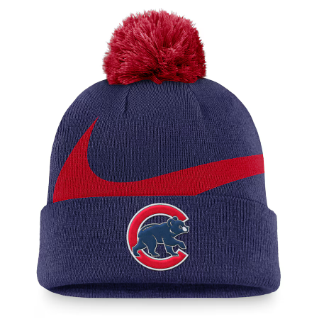 Chicago Cubs - Swoosh Peak Royal MLB Wintermütze