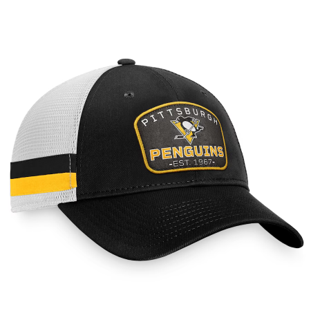 Pittsburgh Penguins - Fundamental Stripe Trucker NHL Hat