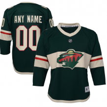 Minnesota Wild Dziecięca - Home Replica NHL Koszulka/Własne imię i numer