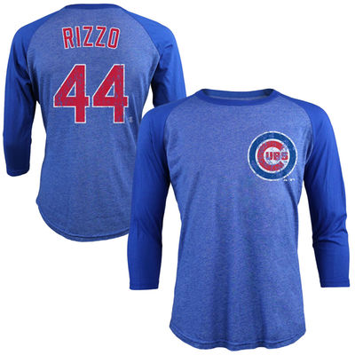 Chicago Cubs - Anthony Rizzo Everything in Order Pinstripe MLB T-shirt ::  FansMania