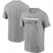 Las Vegas Raiders - Broadcast NFL Gray T-Shirt