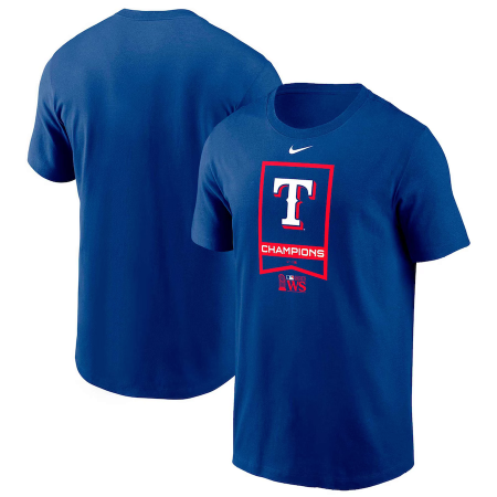 Texas Rangers - World Series Champs Banner MLB T-shirt