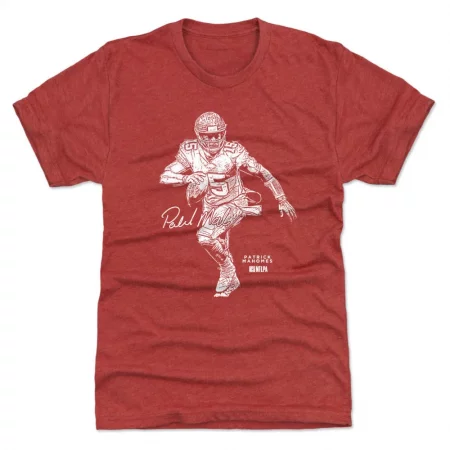 Kansas City Chiefs - Patrick Mahomes Mono NFL T-Shirt
