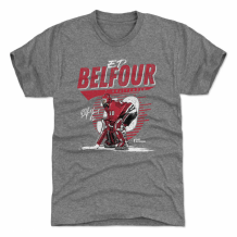 Chicago Blackhawks - Ed Belfour Comet Gray NHL T-Shirt