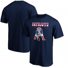 New England Patriots - Team Lockup Navy NFL T-Shirt