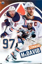 Edmonton Oilers - Connor McDavid SuperStar NHL Poster