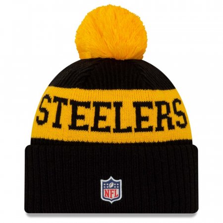 Pittsburgh Steelers - 2020 Sideline Home NFL zimná čiapka