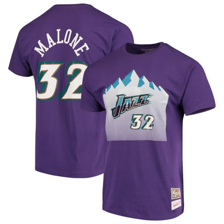 Karl Malone - Utah Jazz  NBA T-shirt