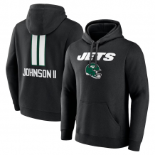 New York Jets - Jermaine Johnson II Wordmark NFL Bluza z kapturem