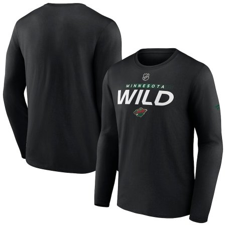 Minnesota Wild - Authentic Pro Prime NHL Long Sleeve T-Shirt
