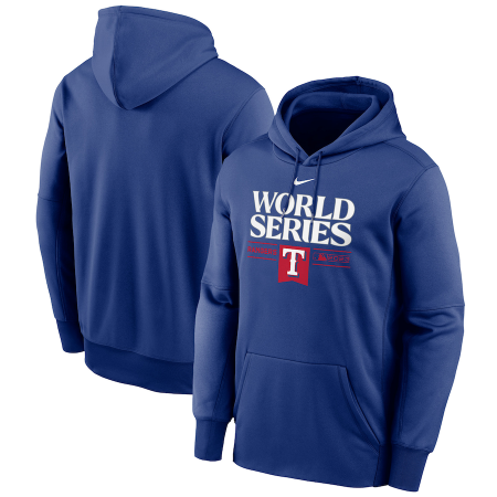 Texas Rangers - World Series Champs Authentic Dugout MLB Mikina s kapucňou