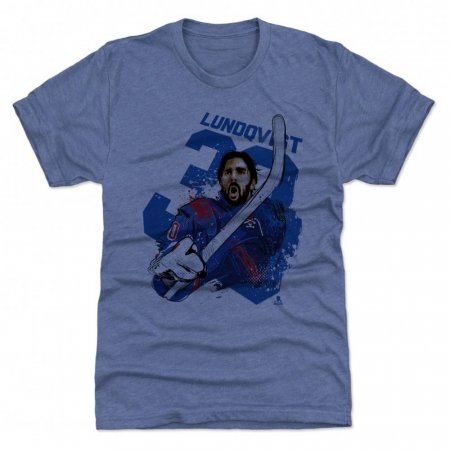 New York Rangers - Henrik Lundqvist Smash NHL T-Shirt
