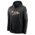 Cincinnati Bengals - Rewind Club Black NFL Mikina s kapucí