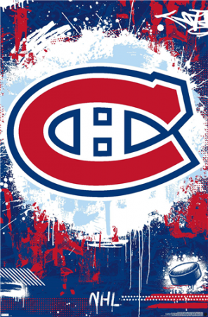 Montreal Canadiens - Maximalist NHL Plakát