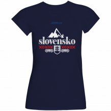 Slovensko Dámske - 0317 Fan Tričko
