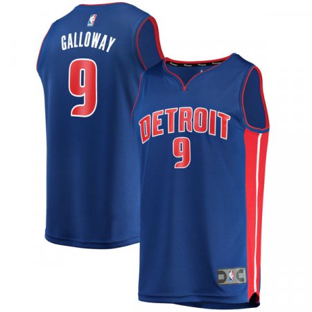 Detroit Pistons - Langston Galloway Fast Break Replica NBA Jersey