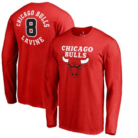 Chicago Bulls - Zach Lavine Round About NBA Long Sleeve T-Shirt